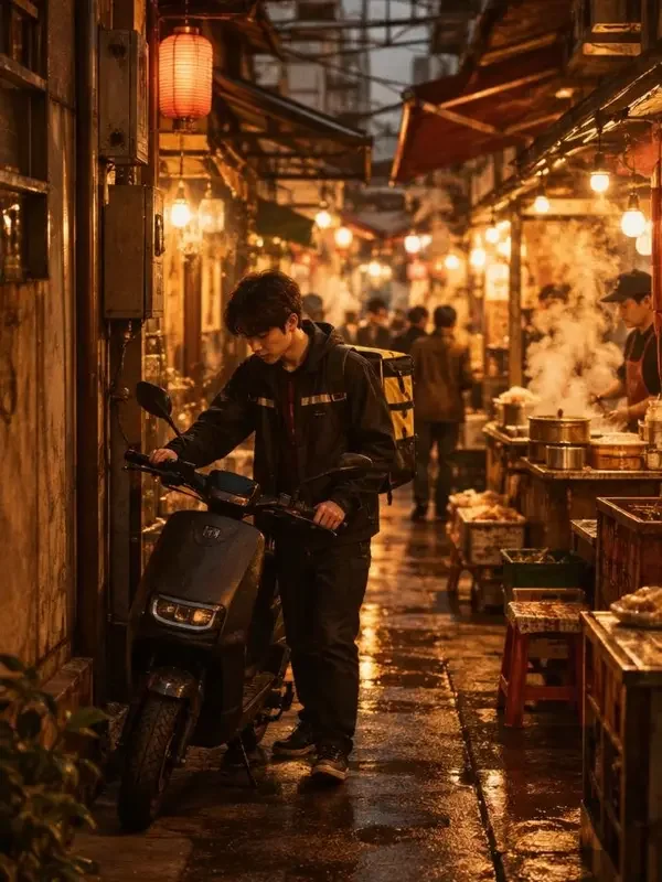 短剧《外卖小哥的逆袭人生》逆袭题材封面