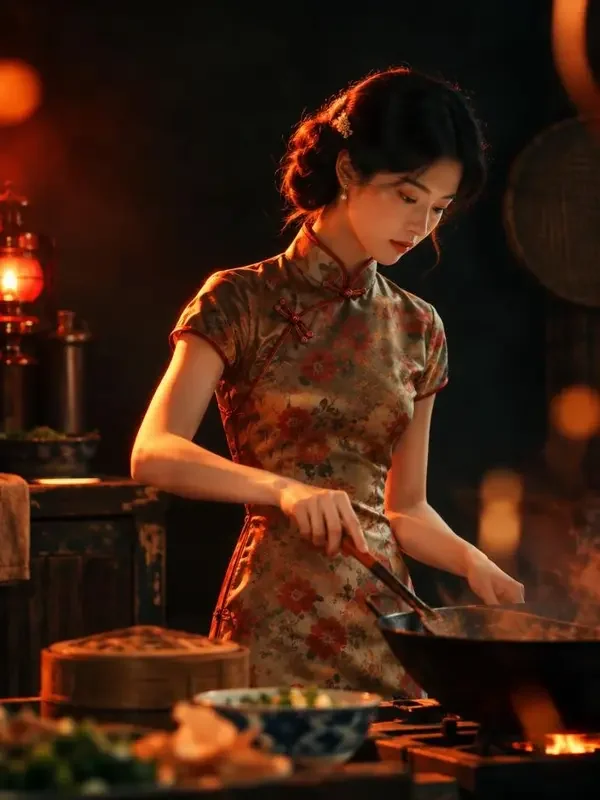 短剧《长安小厨娘》古装题材封面